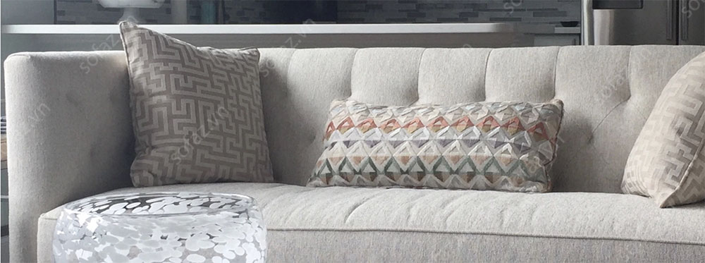 Vải bọc ghế sofa sử dụng sợi tơ tằm
