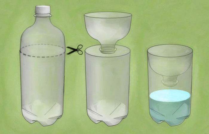Những cách đuổi ruồi hiệu quả bằng chai nhựa